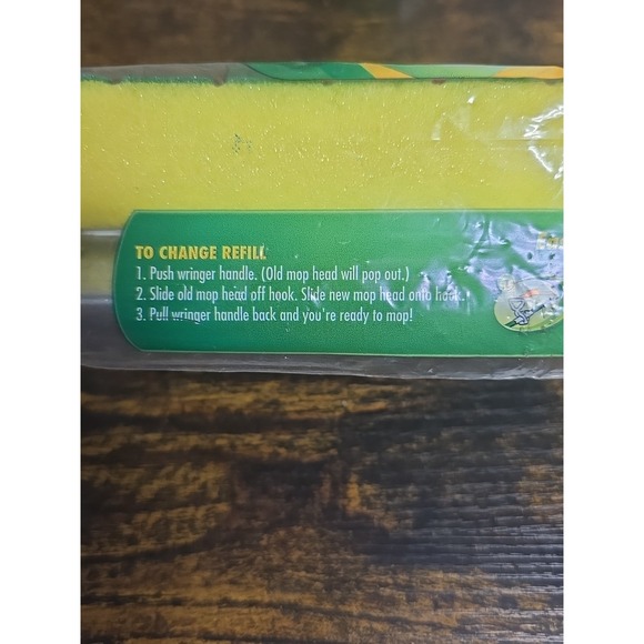 Libman Nitty Gritty Roller Mop Refill Tear Resistant - New Lot Of 2 - Picture 6 of 7